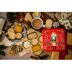 Farmhouse Biscuits Nutcracker Festive Selection Tin 400g Farmhouse Biscuits Nutcracker Festive Selection Tin 400g