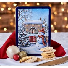 Grandma Wild's Snowy Cottage Tin with Assorted Biscuits 300g Grandma Wild's Snowy Cottage Tin with Assorted Biscuits 300g