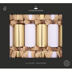 Celebration Crackers Golden Pin 13" Luxury Crackers - 6 Pack Celebration Crackers Golden Pin 13" Luxury Crackers - 6 Pack