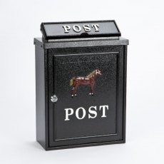 Arboria Cast Aluminium Post-box - Horse Arboria Cast Aluminium Post-box - Horse