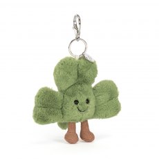 Jellycat Amuseables Siofra Shamrock Bag Charm Jellycat Amuseables Siofra Shamrock Bag Charm