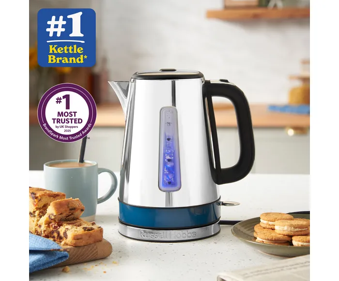 Russell Hobbs Distinctions Jug Kettle - Ocean Russell Hobbs Distinctions Jug Kettle - Ocean