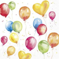 IHR Napkins Birthday Balloons IHR Napkins Birthday Balloons