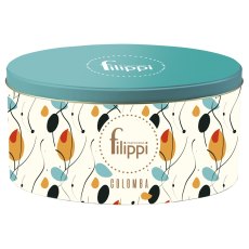 Filippi Classic Colomba with Candied Orange in Tin 1kg Filippi Classic Colomba with Candied Orange in Tin 1kg