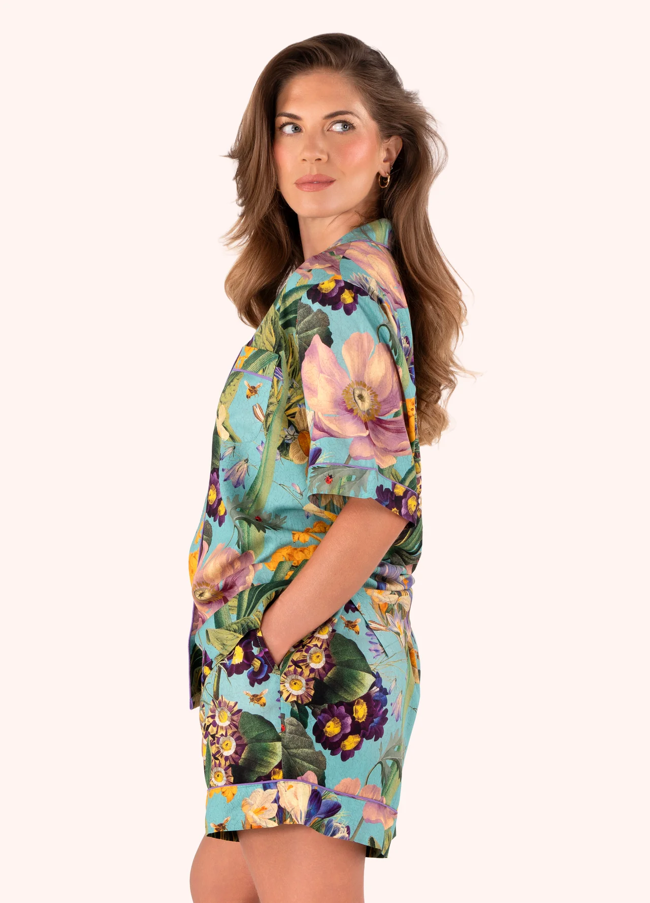 Powder Ladies Pyjamas - Spring Flora Powder Ladies Pyjamas - Spring Flora