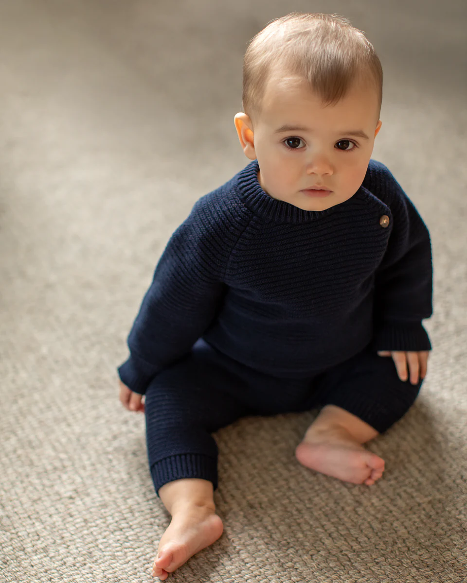 Chalk Pony Set Navy 3-6months Chalk Pony Set Navy 3-6months