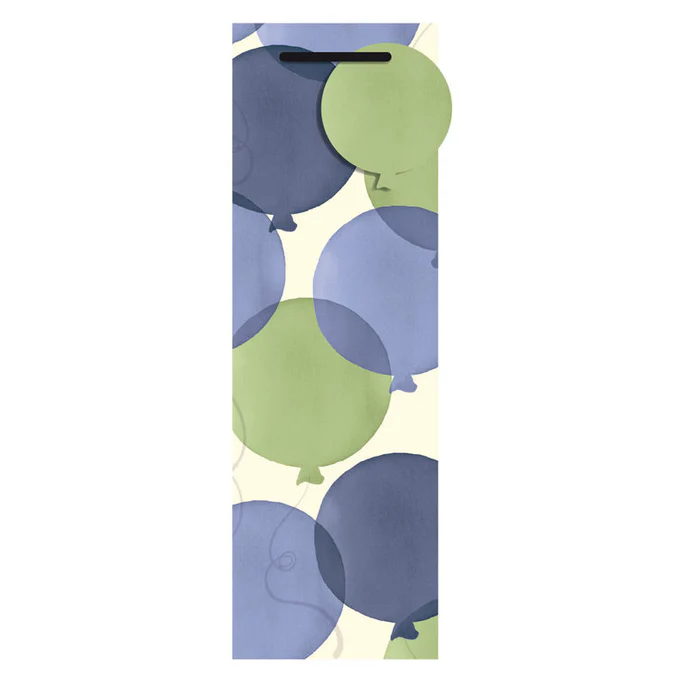 Emma Bridgewater Blue/Green Balloons Bottle Bag Emma Bridgewater Blue/Green Balloons Bottle Bag