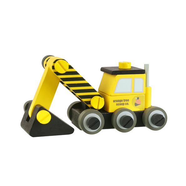 Orange Tree Toys Buildable Digger Orange Tree Toys Buildable Digger