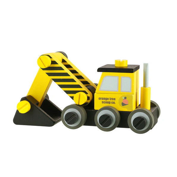 Orange Tree Toys Buildable Digger Orange Tree Toys Buildable Digger