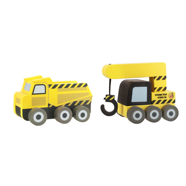 Orange Tree Toys Construction Vehicles Set of 2 Orange Tree Toys Construction Vehicles Set of 2