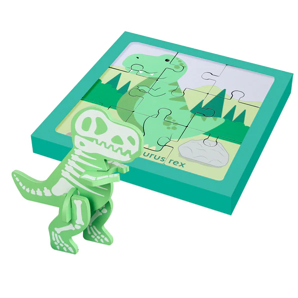 Orange Tree Toys T-Rex Dig Puzzle & 3D Model Orange Tree Toys T-Rex Dig Puzzle & 3D Model