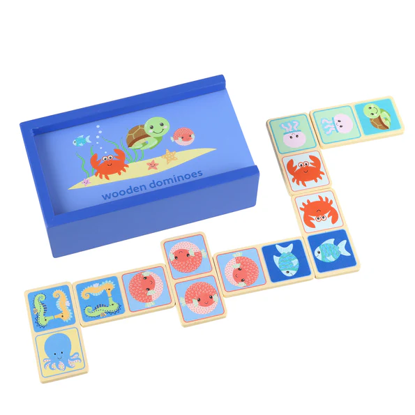 Orange Tree Toys Sea Life Dominoes Orange Tree Toys Sea Life Dominoes