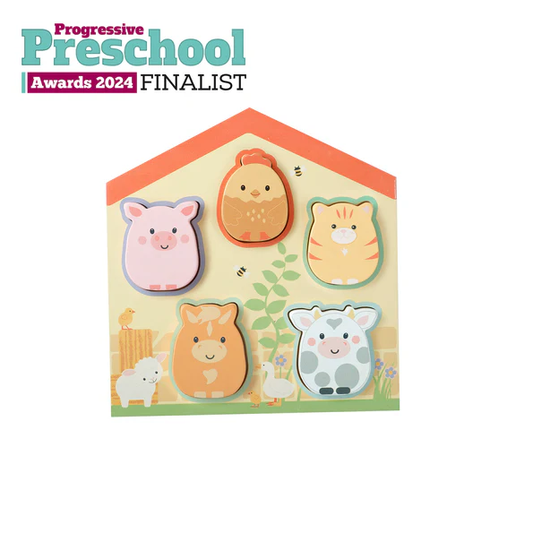 Orange Tree Toys Farmyard Barn Puzzle Orange Tree Toys Farmyard Barn Puzzle