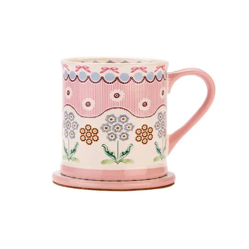 Cath Kidston Spitalfields Mug & Coaster Set Cath Kidston Spitalfields Mug & Coaster Set
