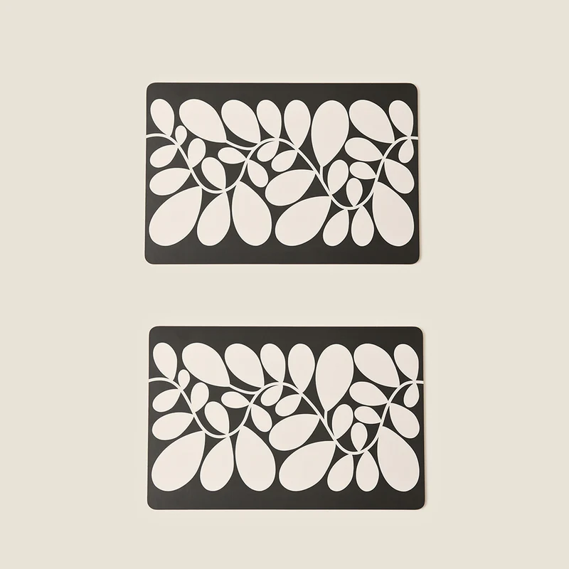 Orla Kiely Sycamore Centre Tablemats Set of 2 Orla Kiely Sycamore Centre Tablemats Set of 2