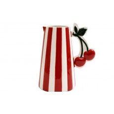 Cherry Stripe Jug Cherry Stripe Jug