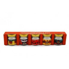 Mini Tomato Candle Jars - Set of 5 Mini Tomato Candle Jars - Set of 5