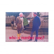 The Prisoner Greeting Card - Who is Number One? The Prisoner Greeting Card - Who is Number One?