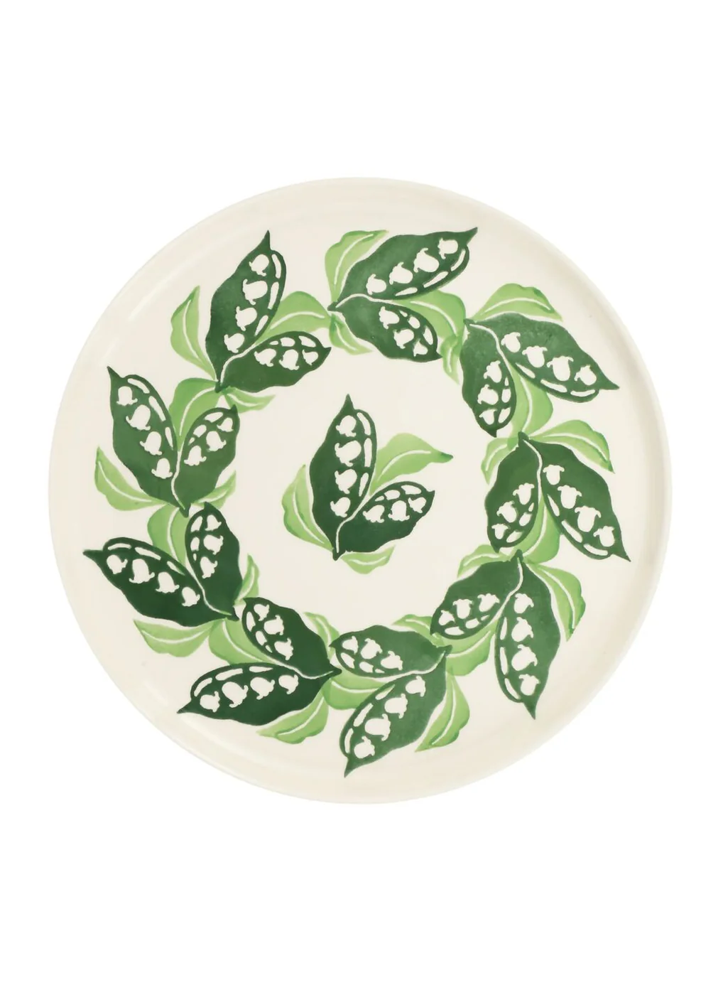 Emma Bridgewater Lily Of The Valley Flat Serving Plate Emma Bridgewater Lily Of The Valley Flat Serving Plate