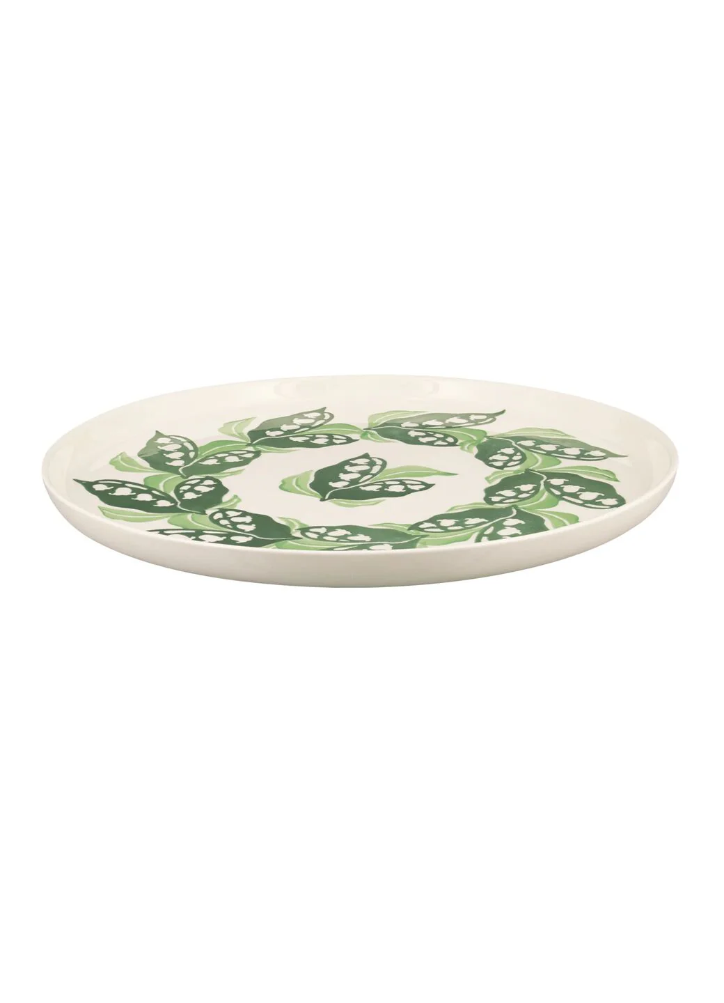 Emma Bridgewater Lily Of The Valley Flat Serving Plate Emma Bridgewater Lily Of The Valley Flat Serving Plate