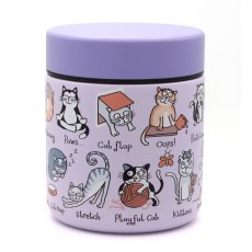 Tyrrell Katz Cats Insulated Food Flask Tyrrell Katz Cats Insulated Food Flask