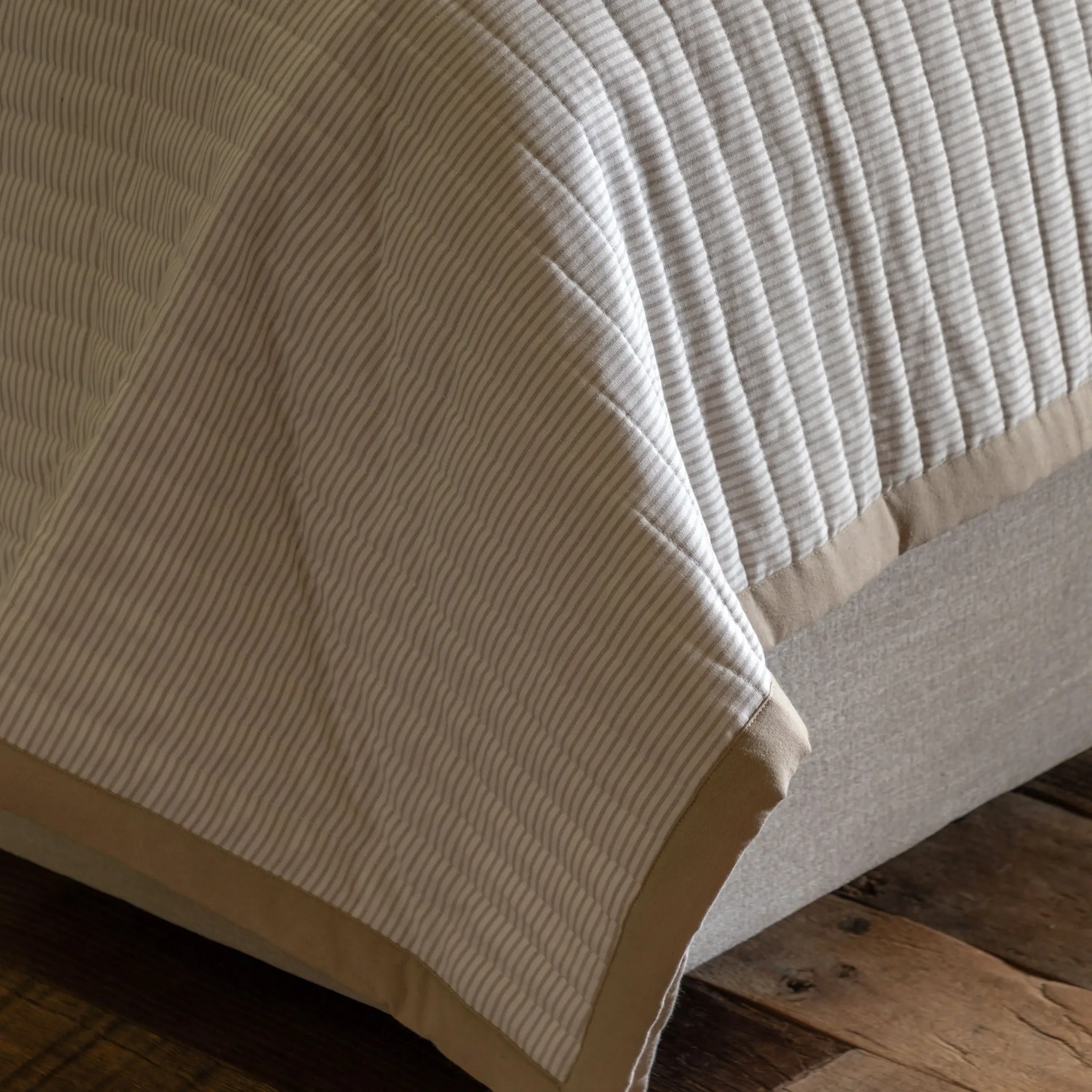 Serene Quilted Bedspread Oatmeal 2600x2400mm Serene Quilted Bedspread Oatmeal 2600x2400mm