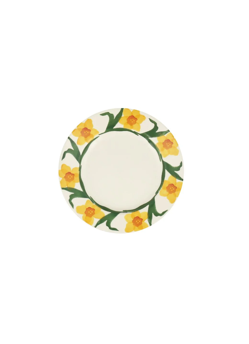 Emma Bridgewater Windblown Daffodils Small Side Plate 6.5 Inch Emma Bridgewater Windblown Daffodils Small Side Plate 6.5 Inch