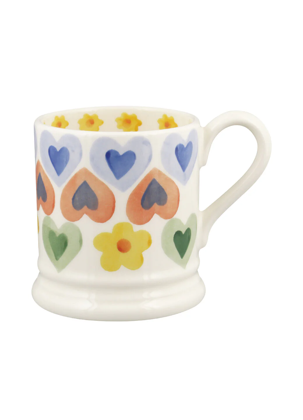 Emma Bridgewater Hearts & Flowers 1/2 Pint Mug Emma Bridgewater Hearts & Flowers 1/2 Pint Mug