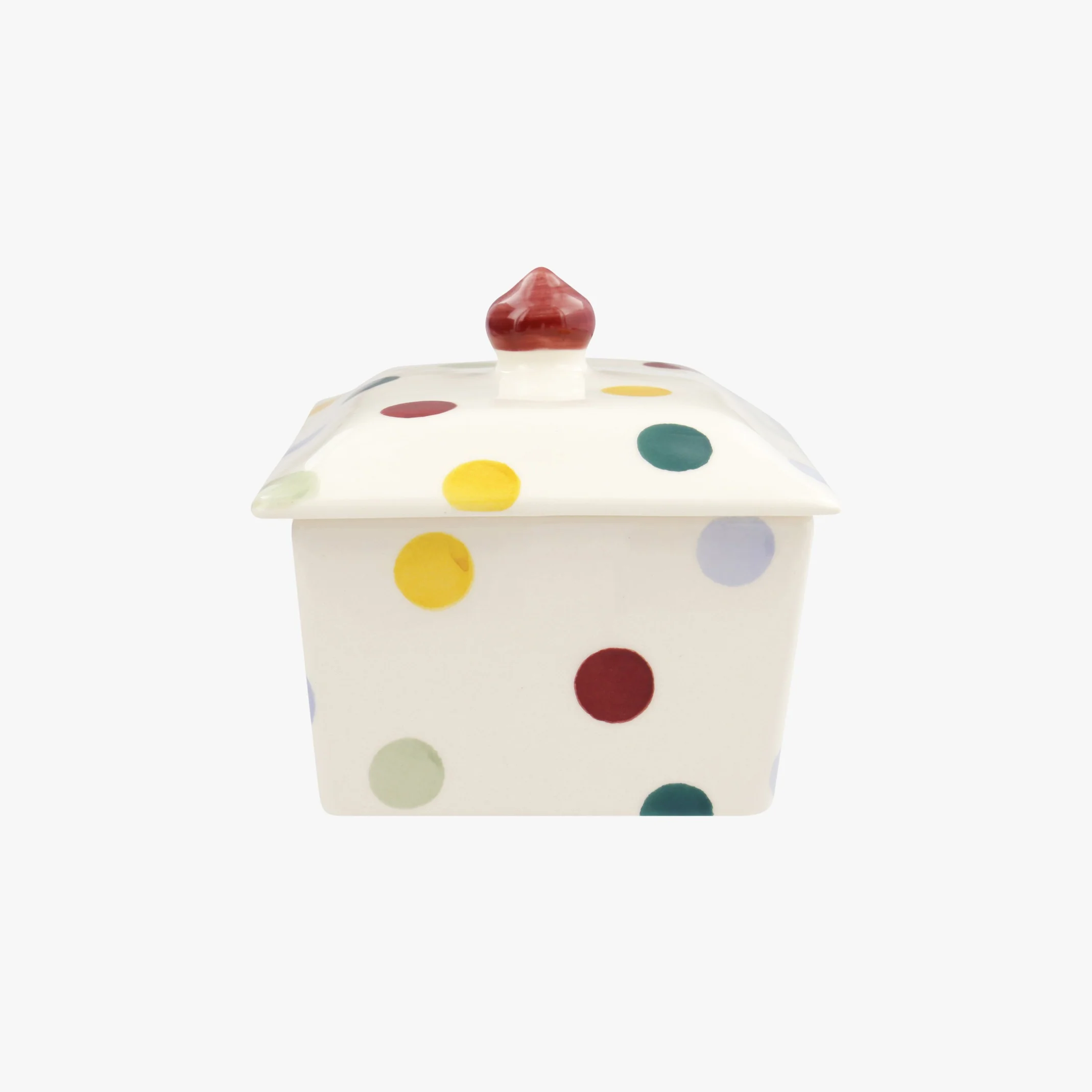 Emma Bridgewater Polka Dot Small Butter Dish Emma Bridgewater Polka Dot Small Butter Dish