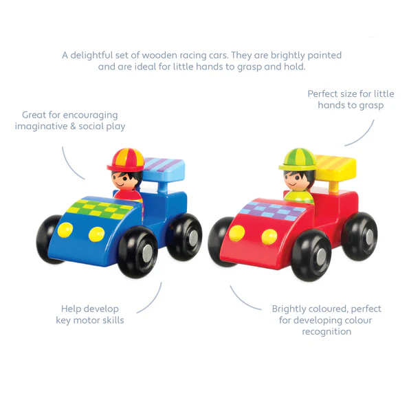 Orange Tree Toys Racing Car Set Orange Tree Toys Racing Car Set