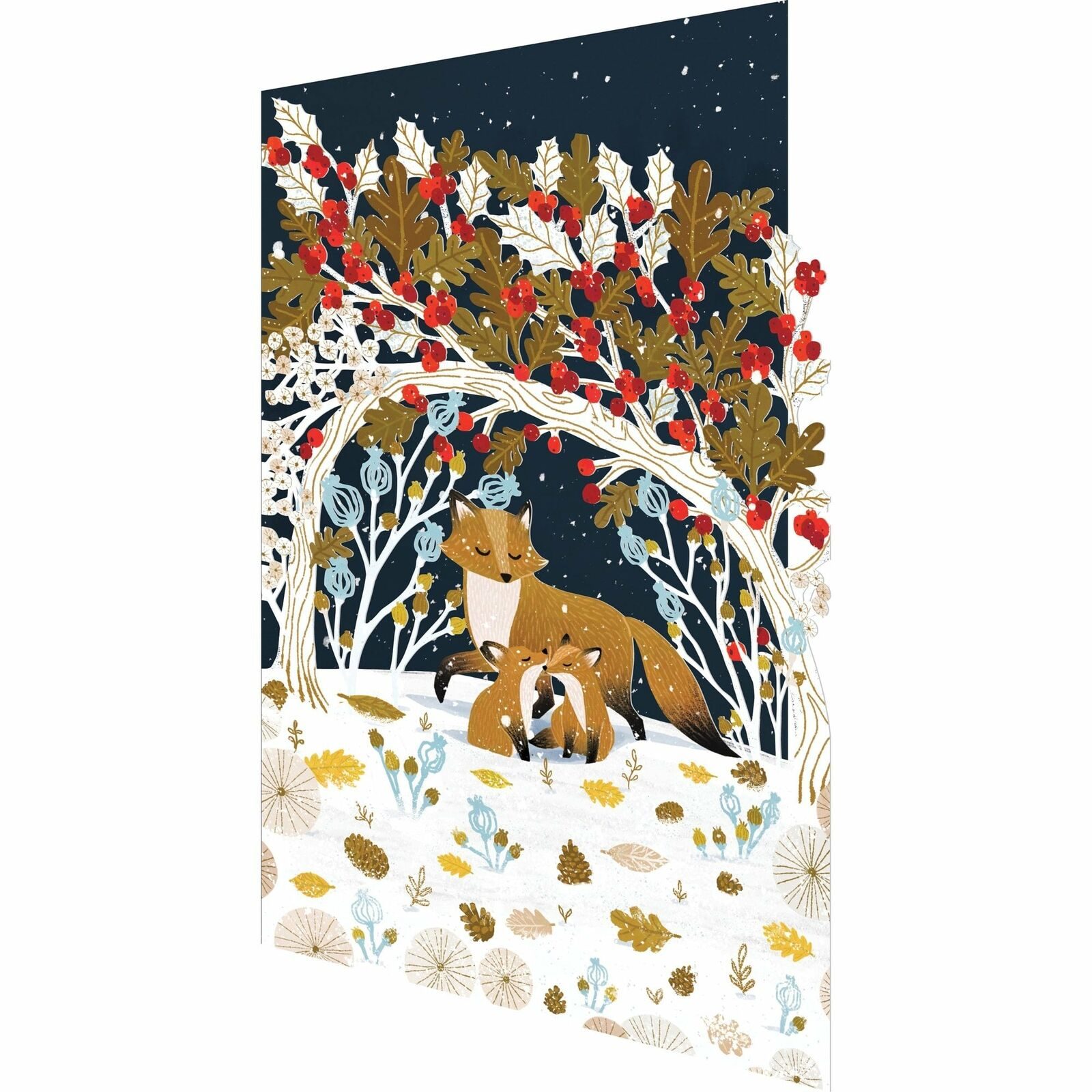 Paw Prints In The Snow Cards Pack Of 8 | Buy Online Here - Portmeirion ...