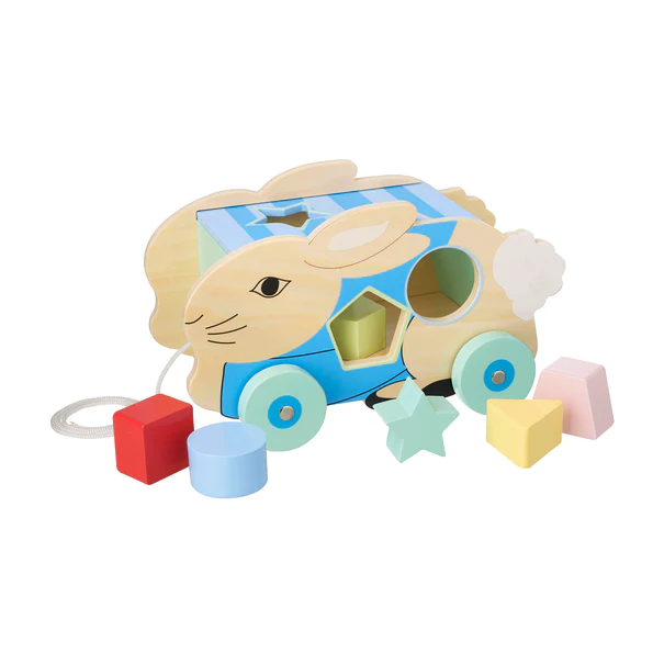 Peter Rabbit Pull Along Shape Sorter At Portmeirion Online Portmeirion Online