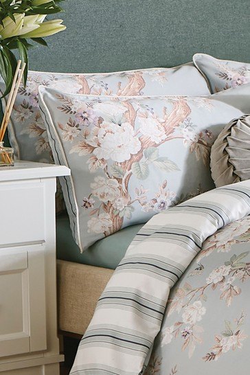 Laura Ashley Belvedere Duck Egg Bedding Buy Online Here Portmeirion