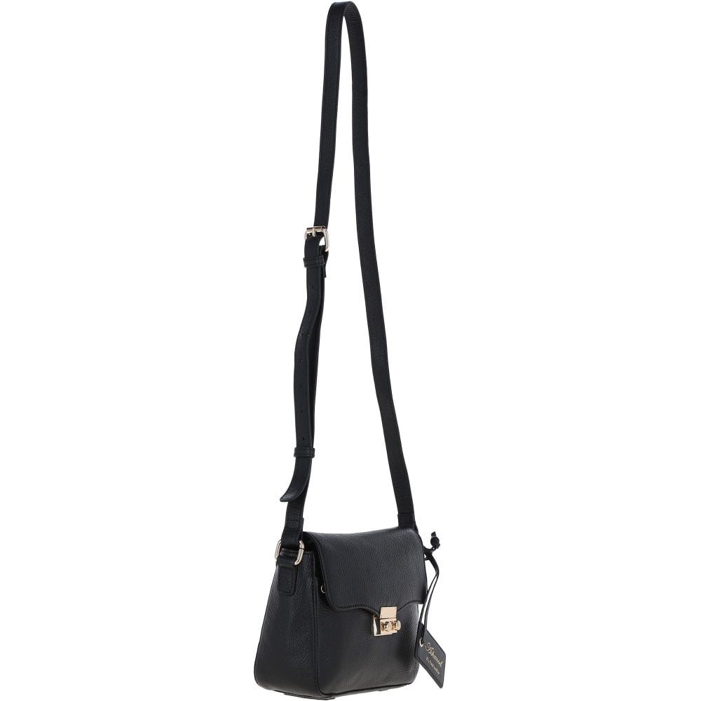 Ashwood Cheltenham Leather Cross Body Bag Black | At Portmeirion ...