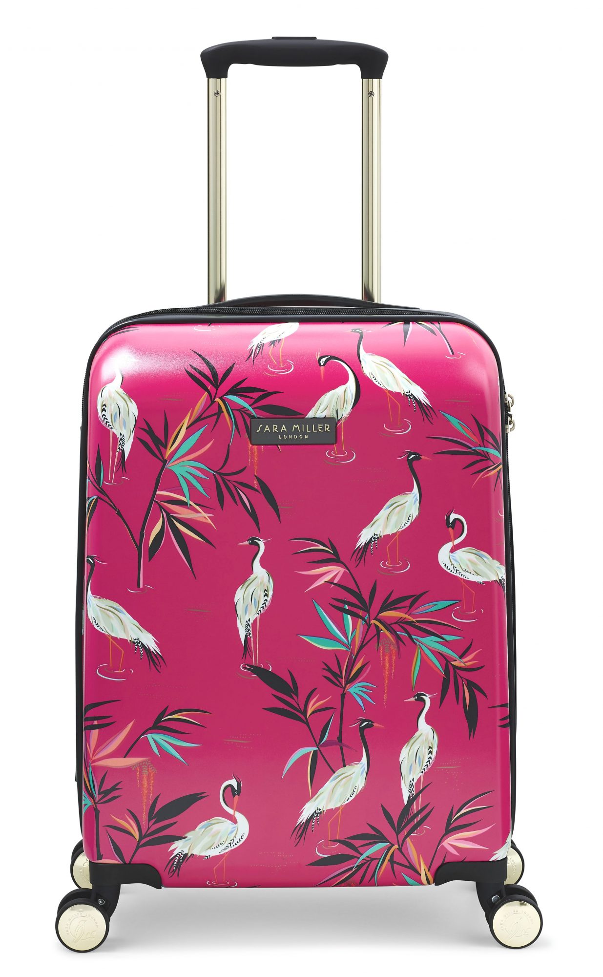 Pink cabin suitcase uk deals