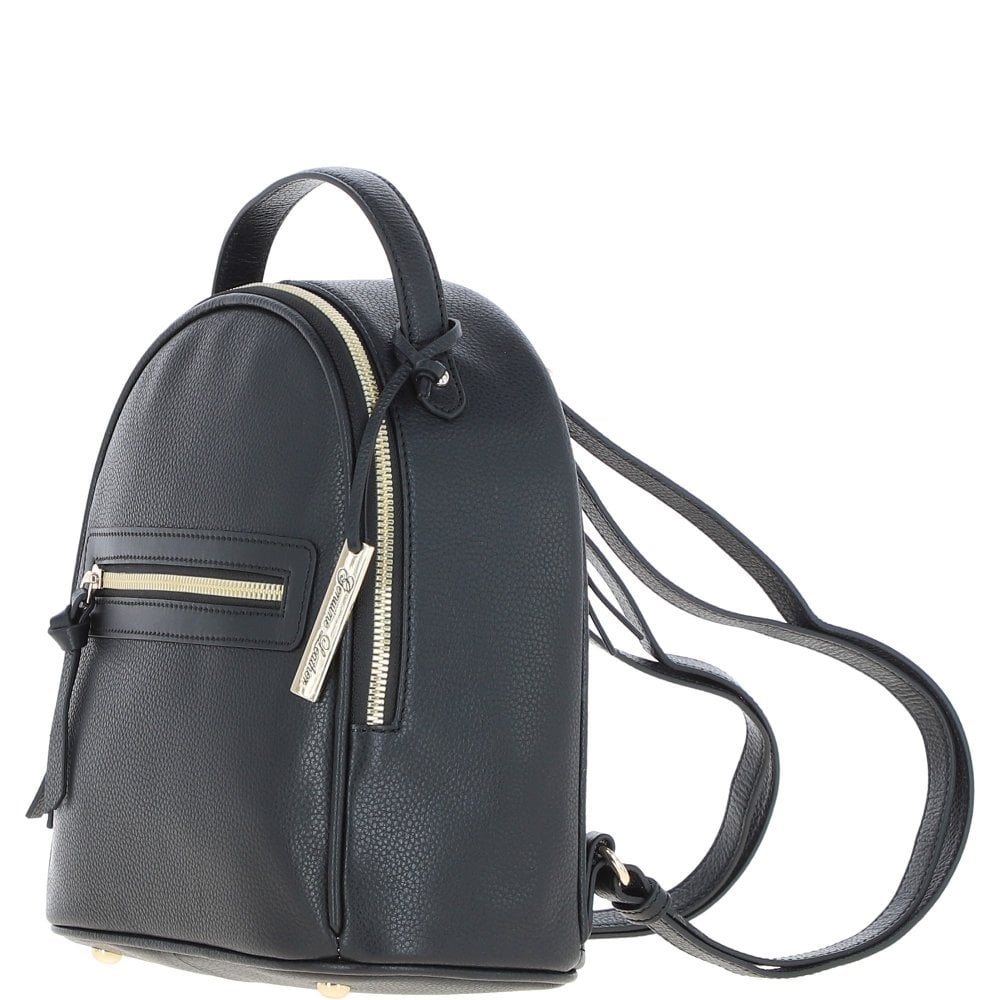 Ashwood Small Leather Backpack - Black | At Portmeirion Online ...