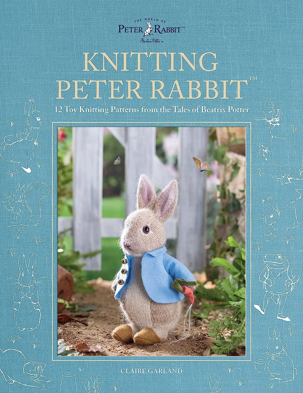 Peter rabbit knitted sales blanket