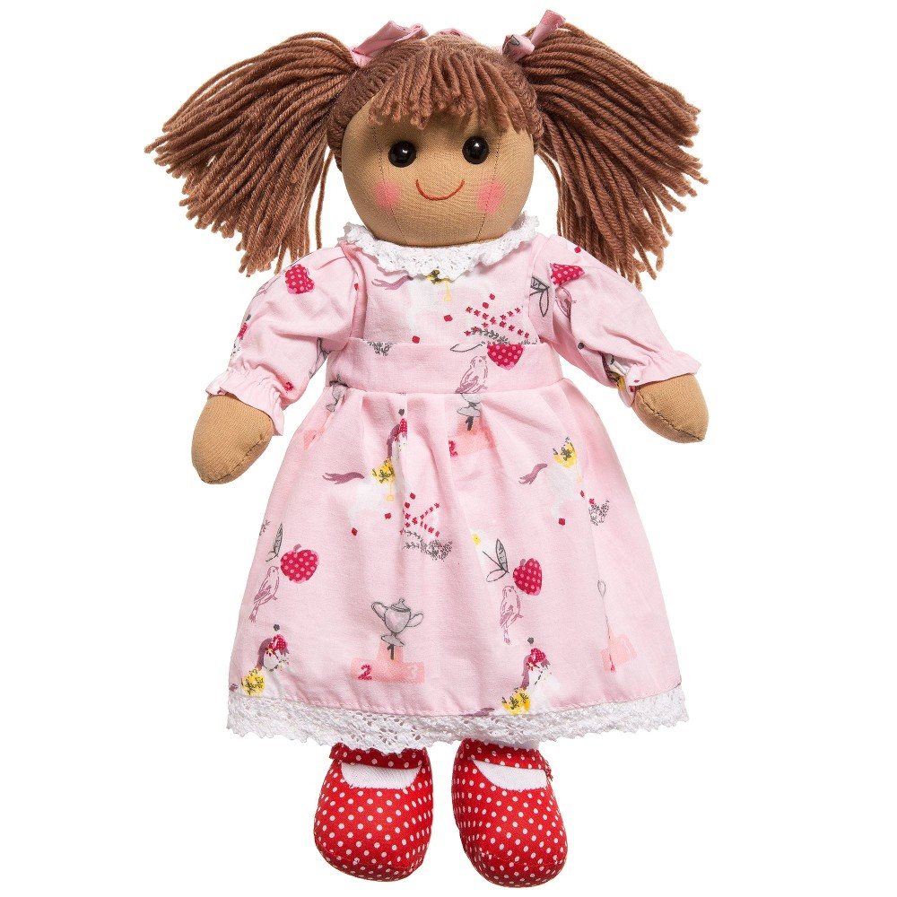 Powell Craft Pony Print Dress Rag Doll 40cm - Toys & Gifts ...