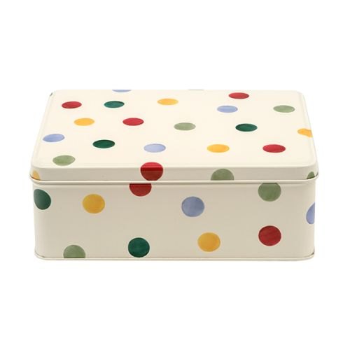 Emma Bridgewater Polka Dot Deep Rectangular Tin | Buy Online Here ...