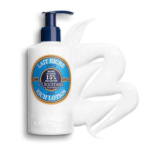 Loccitane Shea Butter Ultra Rich Body Lotion 250ml Buy Online Here