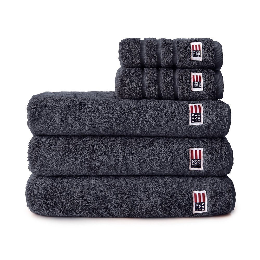 Lexington Original Towel 100 X 150cm Charcoal Portmeirion Online