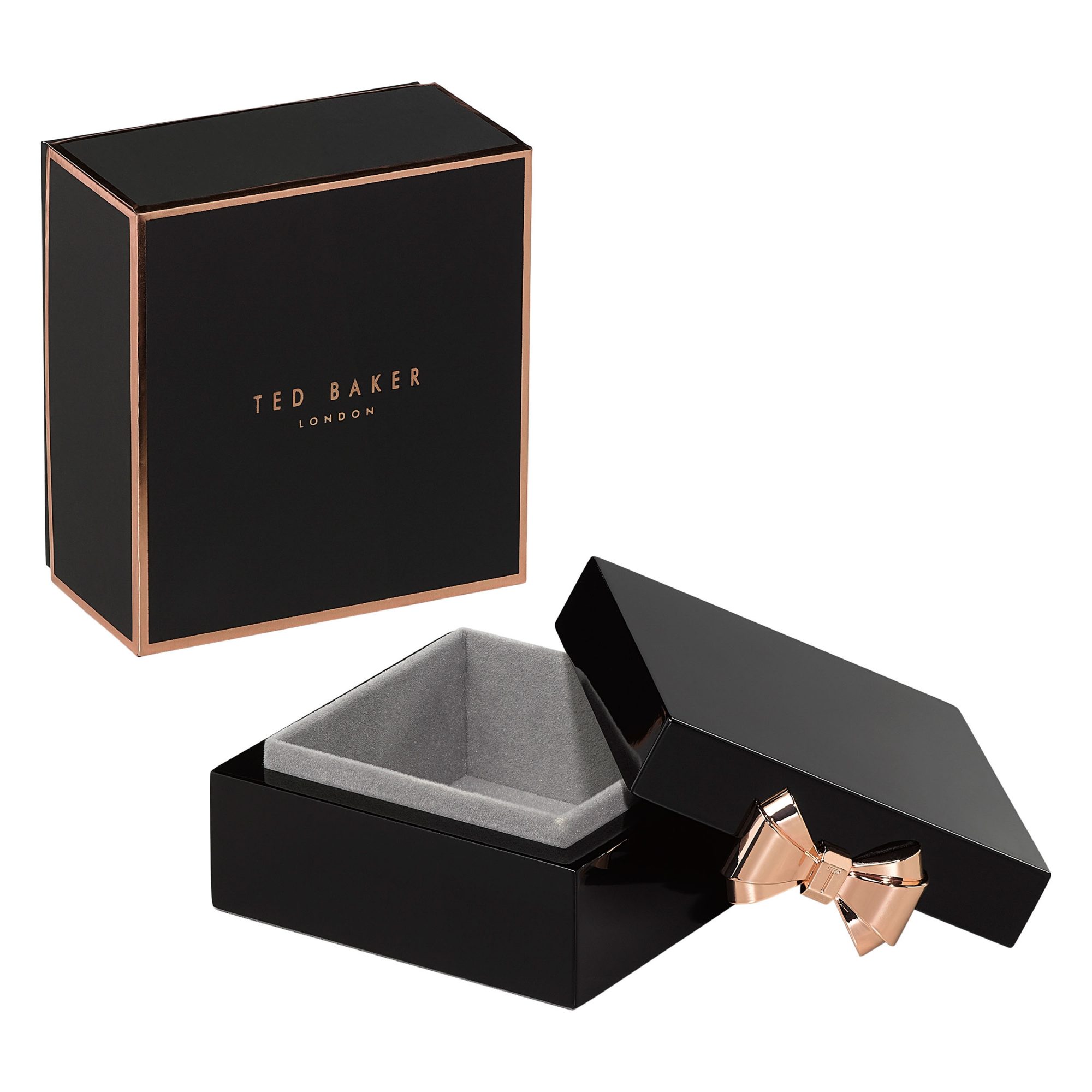 Ted Baker Small Black lacquered Jewellery Box Portmeirion Online