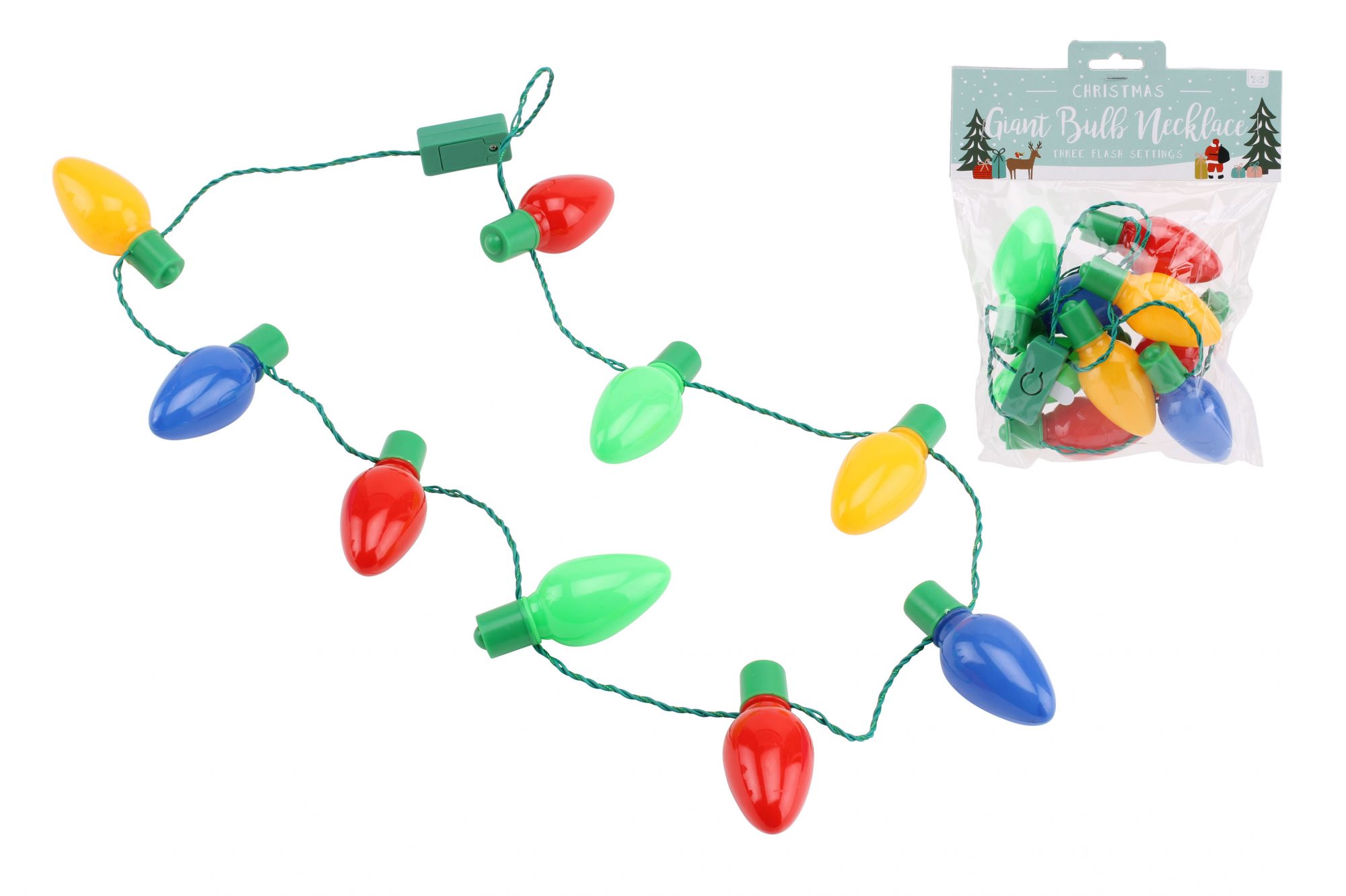 Christmas light bulb hot sale necklace dollar tree