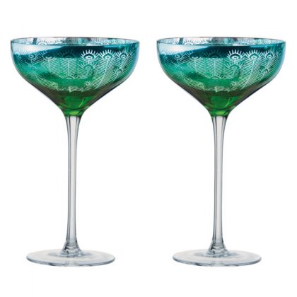 Champagne Flutes / Saucers