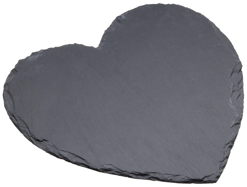 Artesà Appetiser Slate Heart Shaped Serving Platter