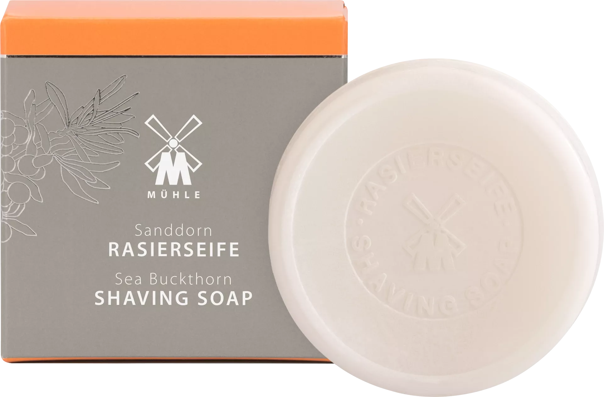 MÜHLE Shave Care Sea Buckthorn Shaving Soap (65g)