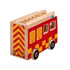 Lanka Kade Wooden Fire Engine Playset