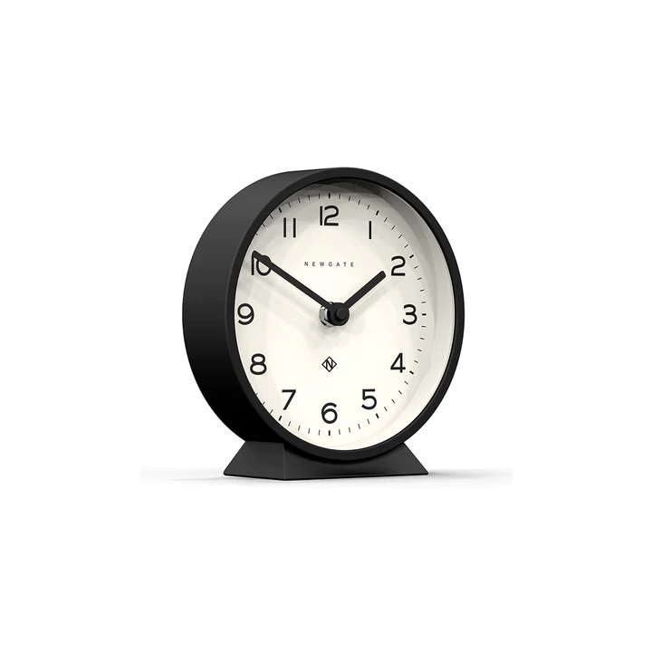 Newgate M Mantel Echo Clock | Cave Black