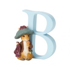 Benjamin Bunny Ornament - Letter B