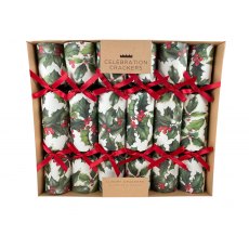 Holly Crackers 6pc